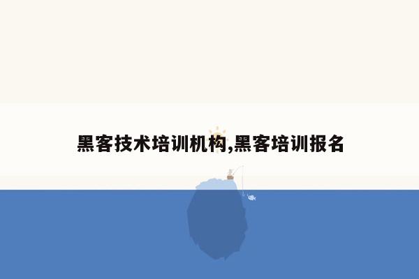 黑客技术培训机构,黑客培训报名